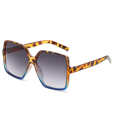 Nolly - Gafas de sol cuadradas con degradado de color