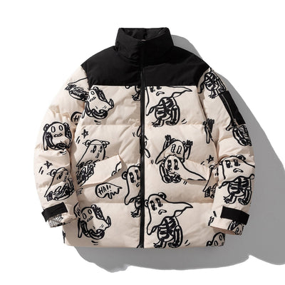 Chaqueta acolchada estampada - Mauro
