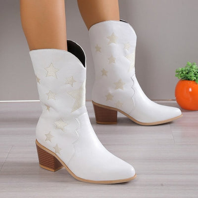 Botas estilo western para mujer - Kezara