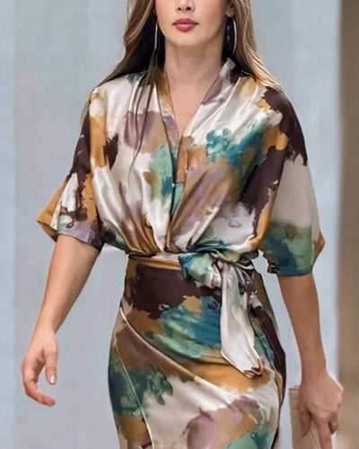 Harriet - Vestido de primavera con estampado