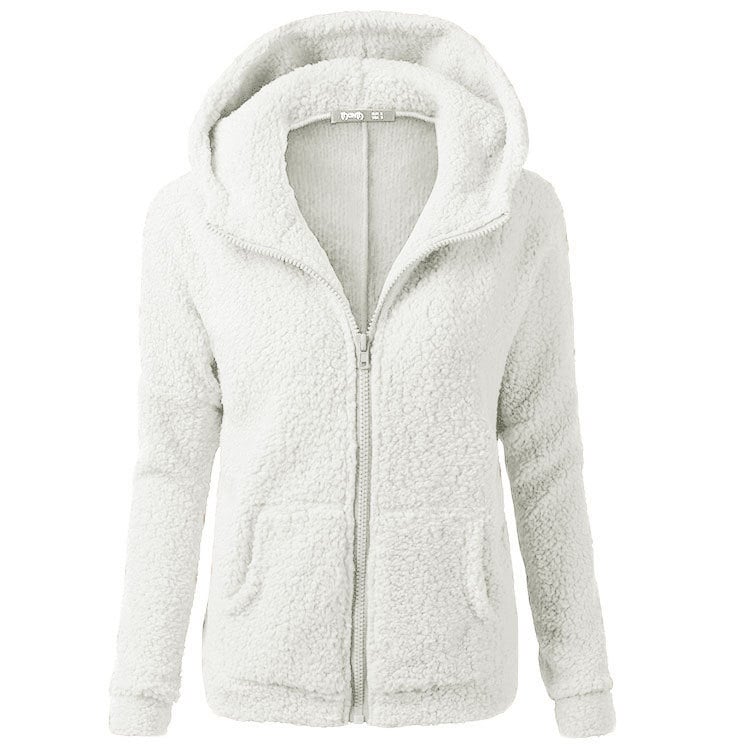 Chaqueta polar con capucha  - Rachel