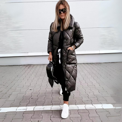 Abrigo elegante acolchado mujer - Elara