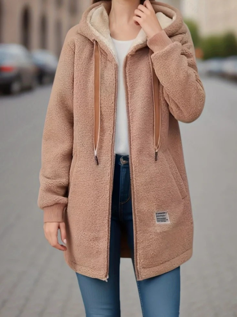 Sudadera mujer con capucha - Perla