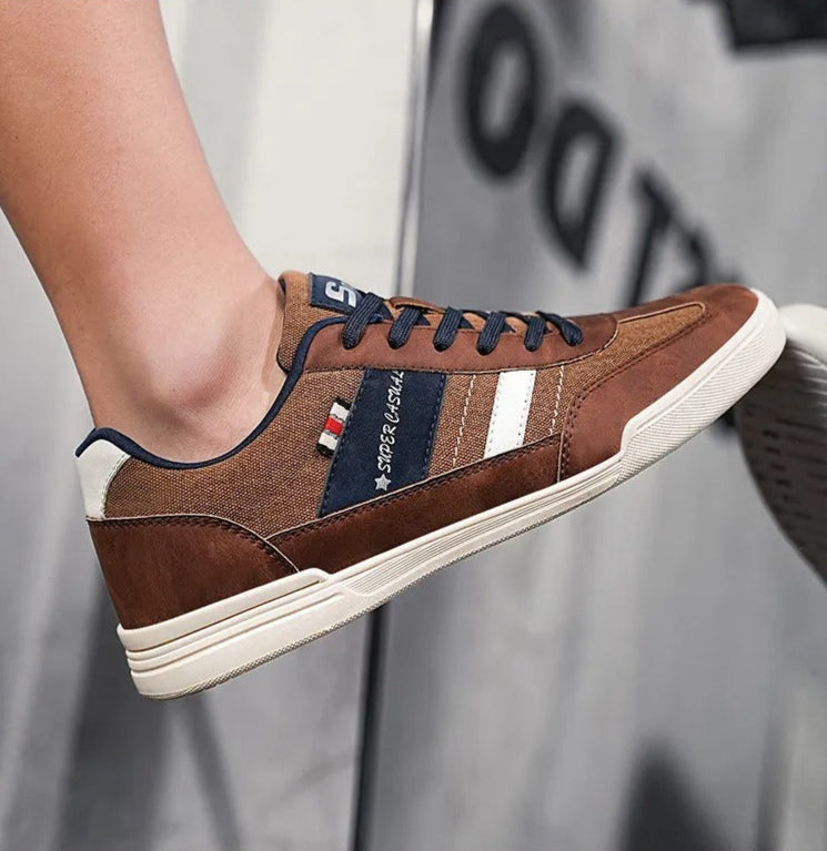 Zapatillas casuales hombre mezcla textil diseño deportivo - Adriano