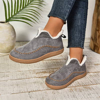 Botines de invierno para mujer efecto confortable - Azdari