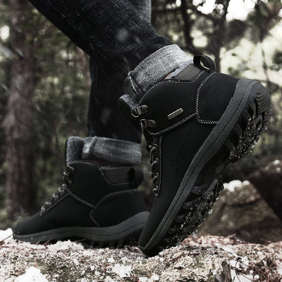 Botas de montaña para hombre efecto resistente - Uzuri