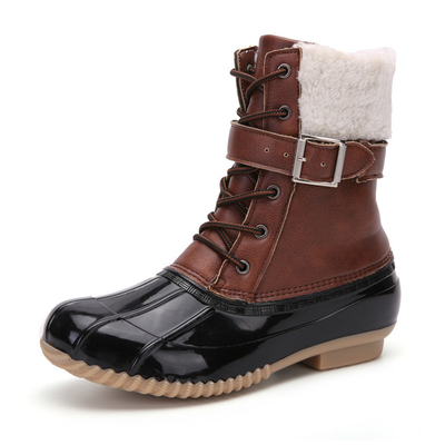 Botas impermeables para mujer con forro calido y suela antideslizante - Maeve