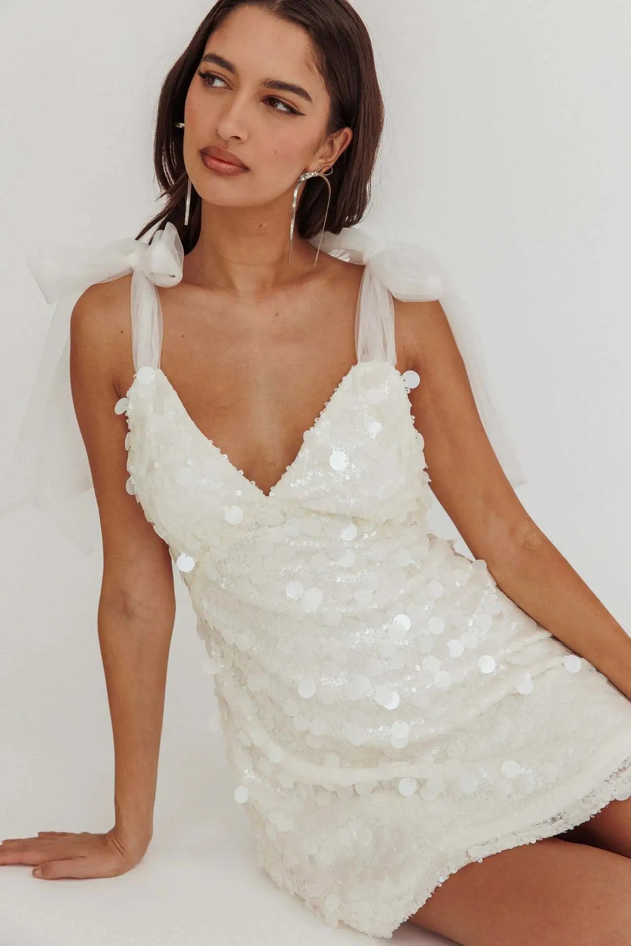 Michelle - La irresistible colección de vestidos de lentejuelas 2025 para mujer