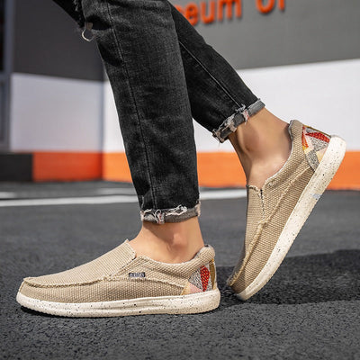 Zapatillas casuales hombre lona transpirable - Arven