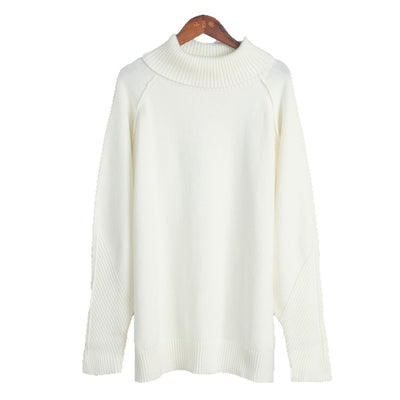 Sueter de punto para mujer de cuello alto - Amara