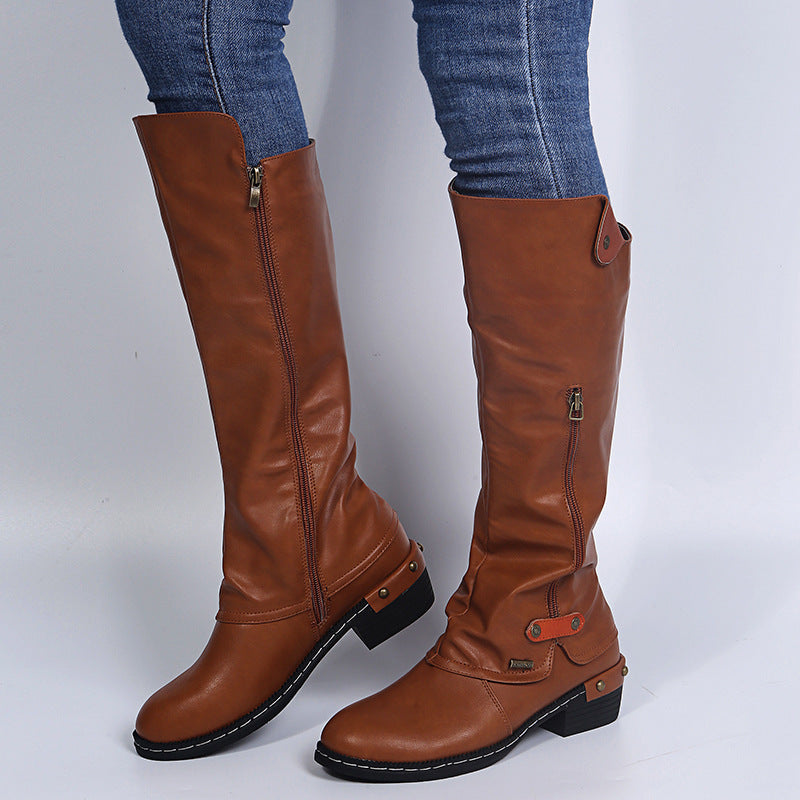 Wienlaka - Botas de cremallera alta