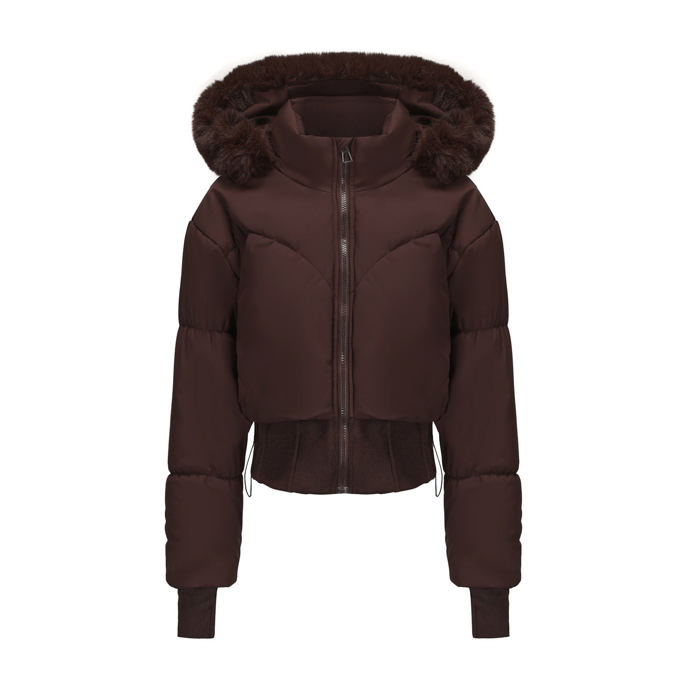 Chaqueta corta para mujer con capucha - Avenil