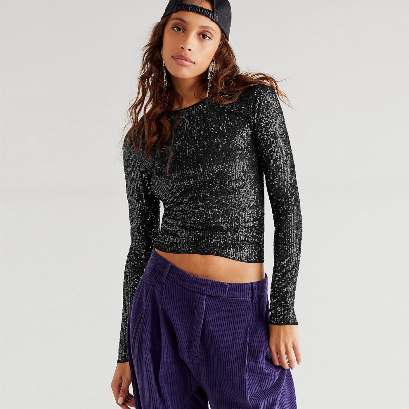 Top de lentejuelas para mujer - Ilaena