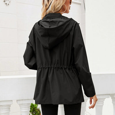 Chaqueta impermeable mujer corte moderno - Tess