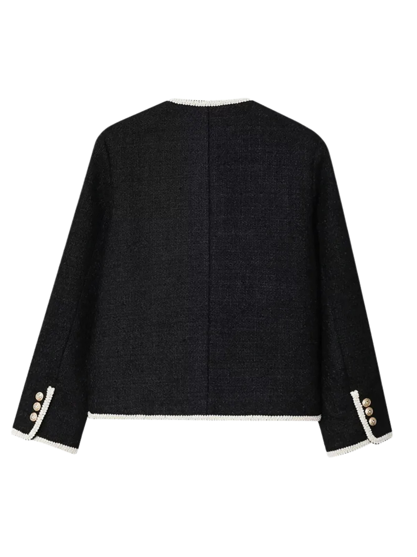 Chaqueta corta de mujer con botones decorativos -  Alida