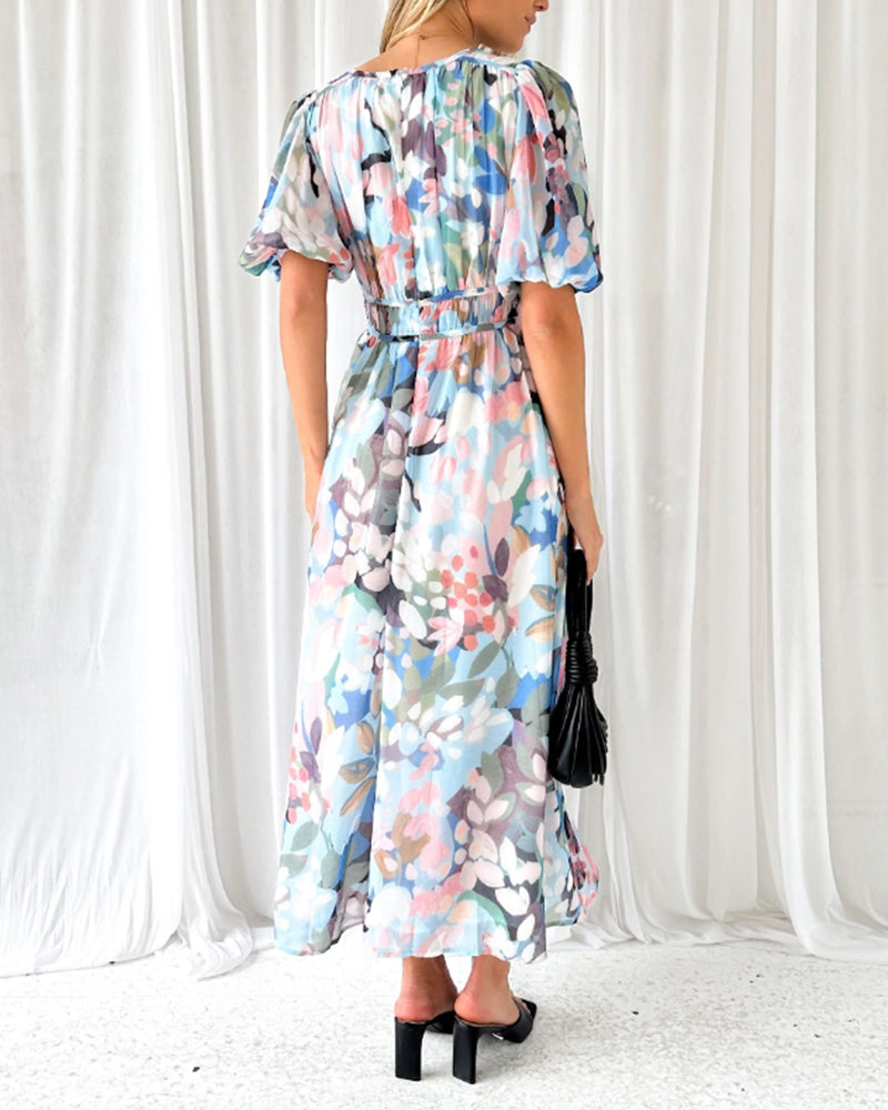 Wilka - Elegante vestido floral