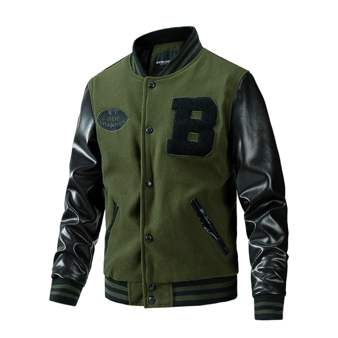 David - Chaqueta de béisbol de moda