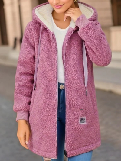 Sudadera mujer con capucha - Perla