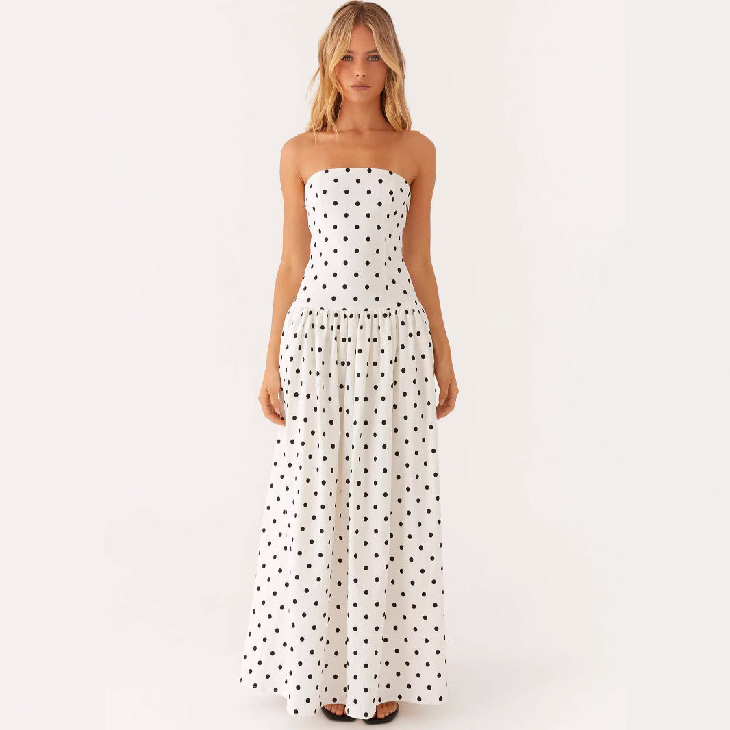 Vestido Largo Estampado Mujer - Selene