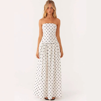 Vestido Largo Estampado Mujer - Selene