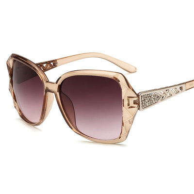 Clary - Elegantes gafas de sol cuadradas de gran tamaño