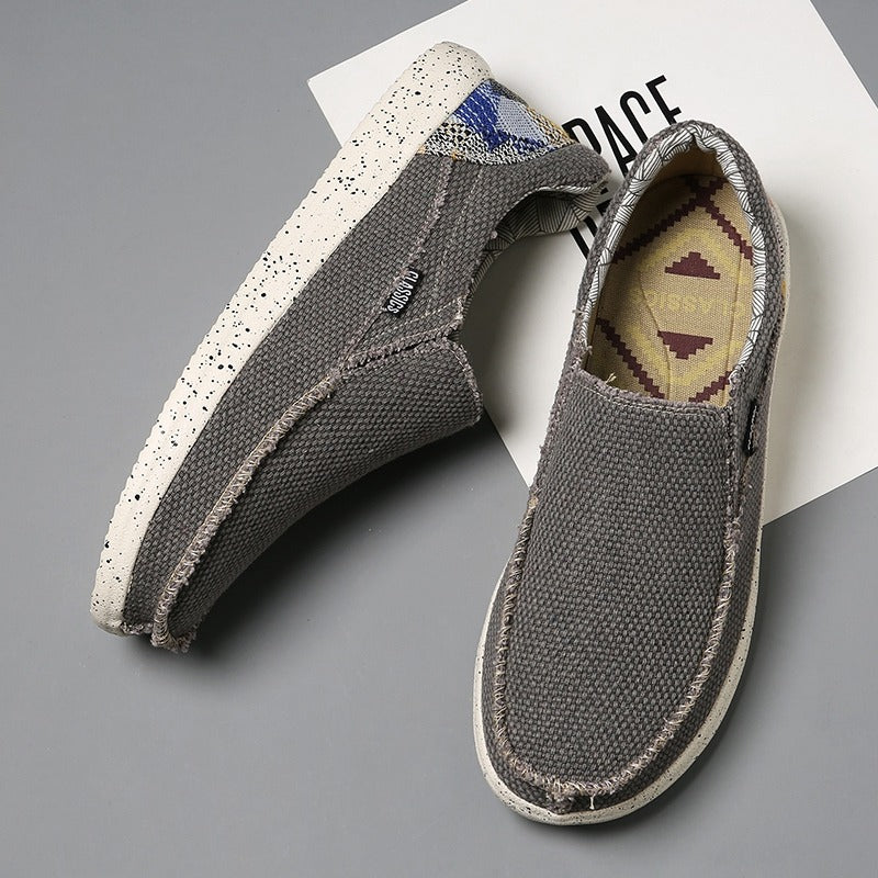 Zapatillas casuales hombre lona transpirable - Arven