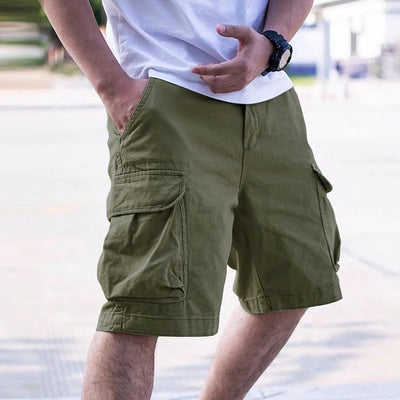 Pantalón cargo de corte recto para hombre