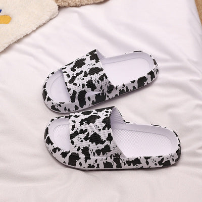 Zapatillas de casa mujer con estampado de leopardo - Malika