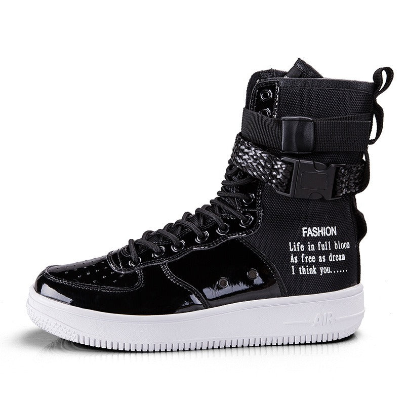 Botas altas hombre lona reforzada estilo urbano - Esteban