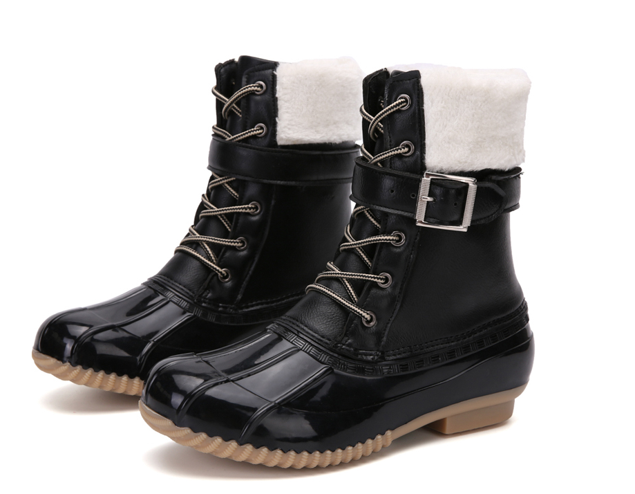 Botas impermeables para mujer con forro calido y suela antideslizante - Maeve
