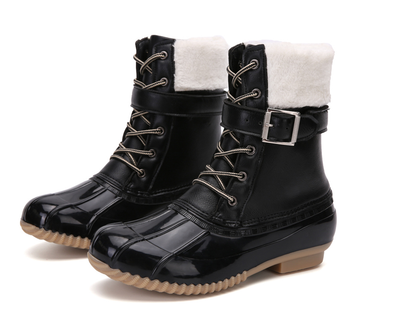 Botas impermeables para mujer con forro calido y suela antideslizante - Maeve