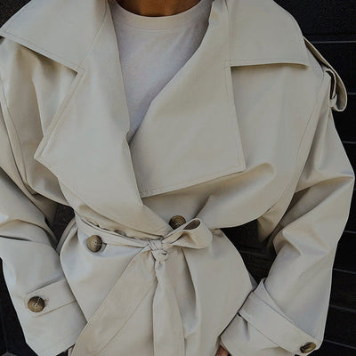 Gabardina Corta Mujer - Alina