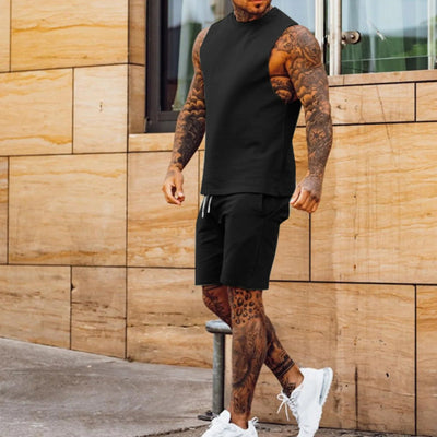 Conjunto deportivo hombre sin mangas - Axel