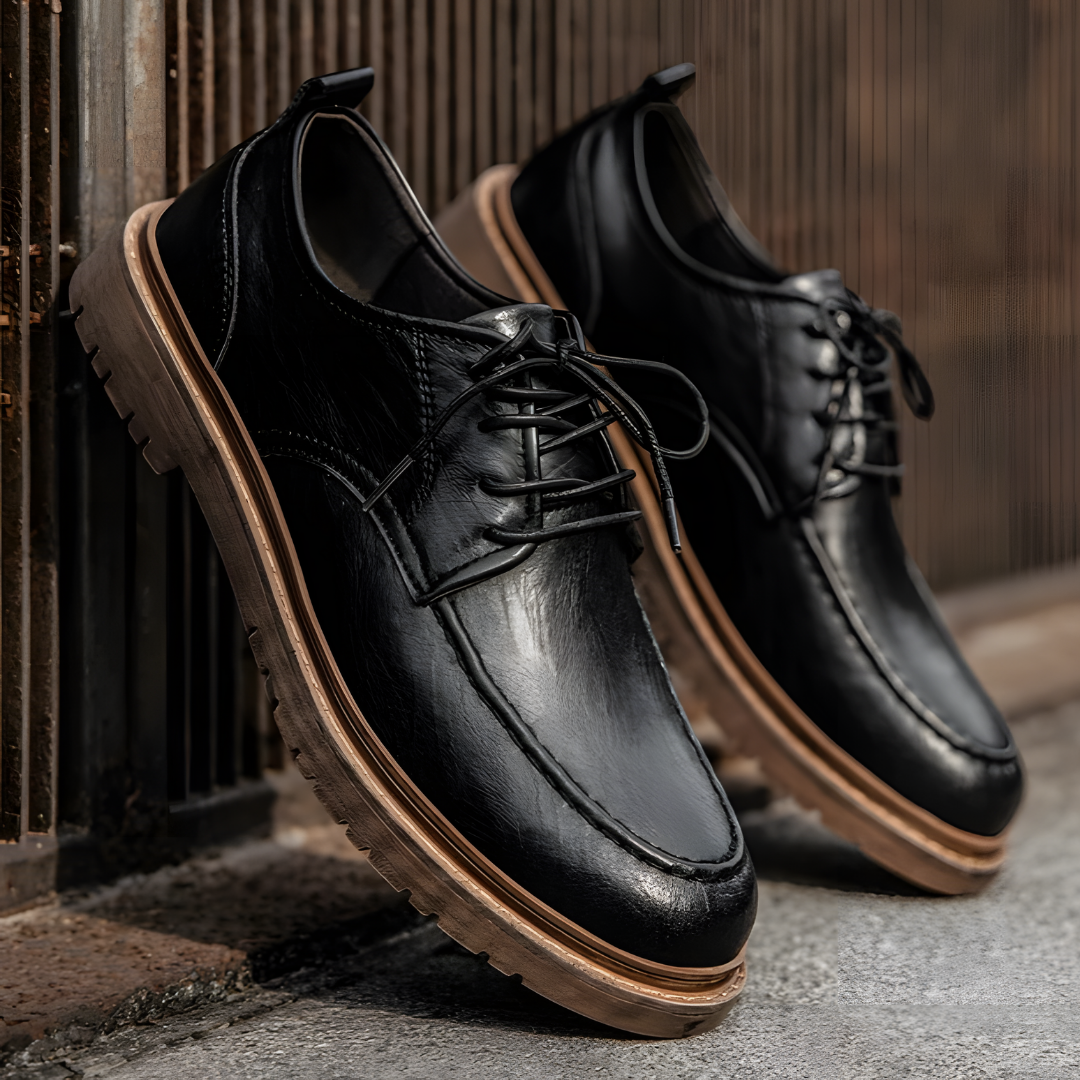 Sebastian - Elegantes zapatos Derby para hombre