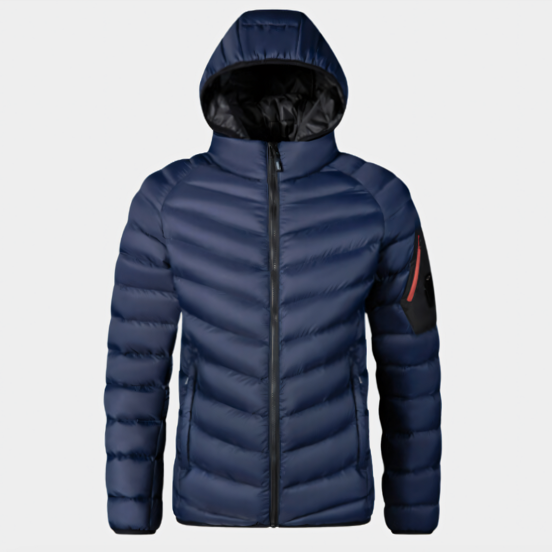 Jaxton - Chaqueta de invierno acolchada para hombre