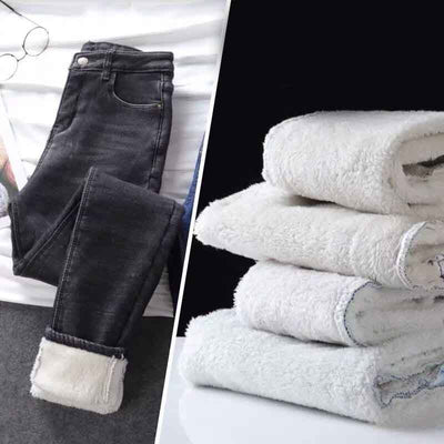 Pantalón para mujer efecto denim térmico - Sylverine