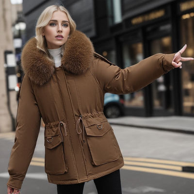 Parka acolchada premium para mujer - Elinor