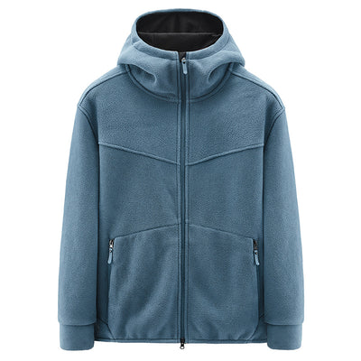 Chaqueta polar para hombre con capucha - Nils