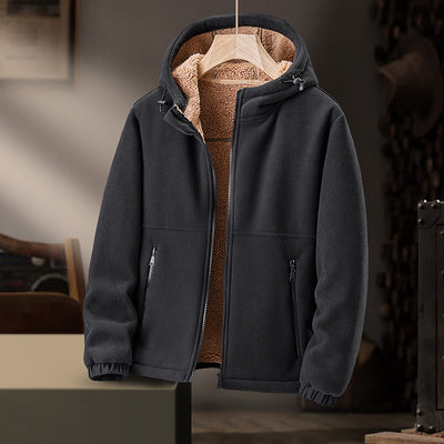 Chaqueta para hombre de tejido afelpado - Hadrien