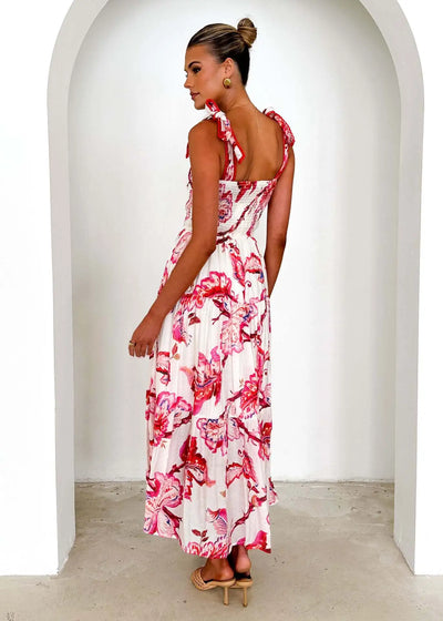Amber - Vestido casual de tirantes con cintura elástica
