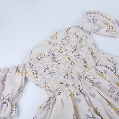 Nancy - Vestido corto con flores