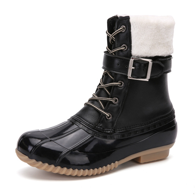 Botas impermeables para mujer con forro calido y suela antideslizante - Maeve