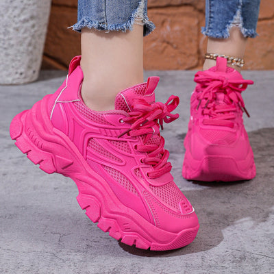 Zapatillas deportivas para mujer suela gruesa estilo urbano - Camila
