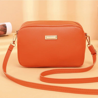 Bolso bandolera mujer piel sintética diseño minimalista - Clara