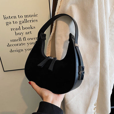 Bolso de hombro mate estilo frances - Solenne