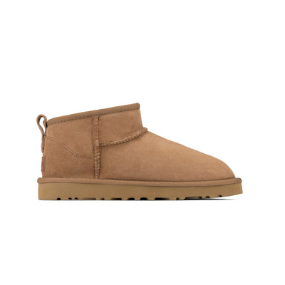 Botines de invierno para mujer en ante con forro de lana - Emilia