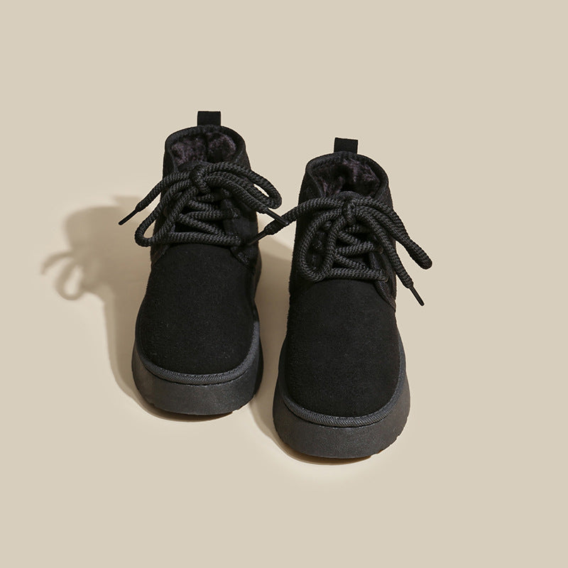 Botas para mujer efecto afelpado envolvente - Lanyra