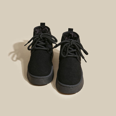 Botas para mujer efecto afelpado envolvente - Lanyra