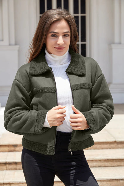 Gia - Chaqueta polar cálida y moderna para mujer