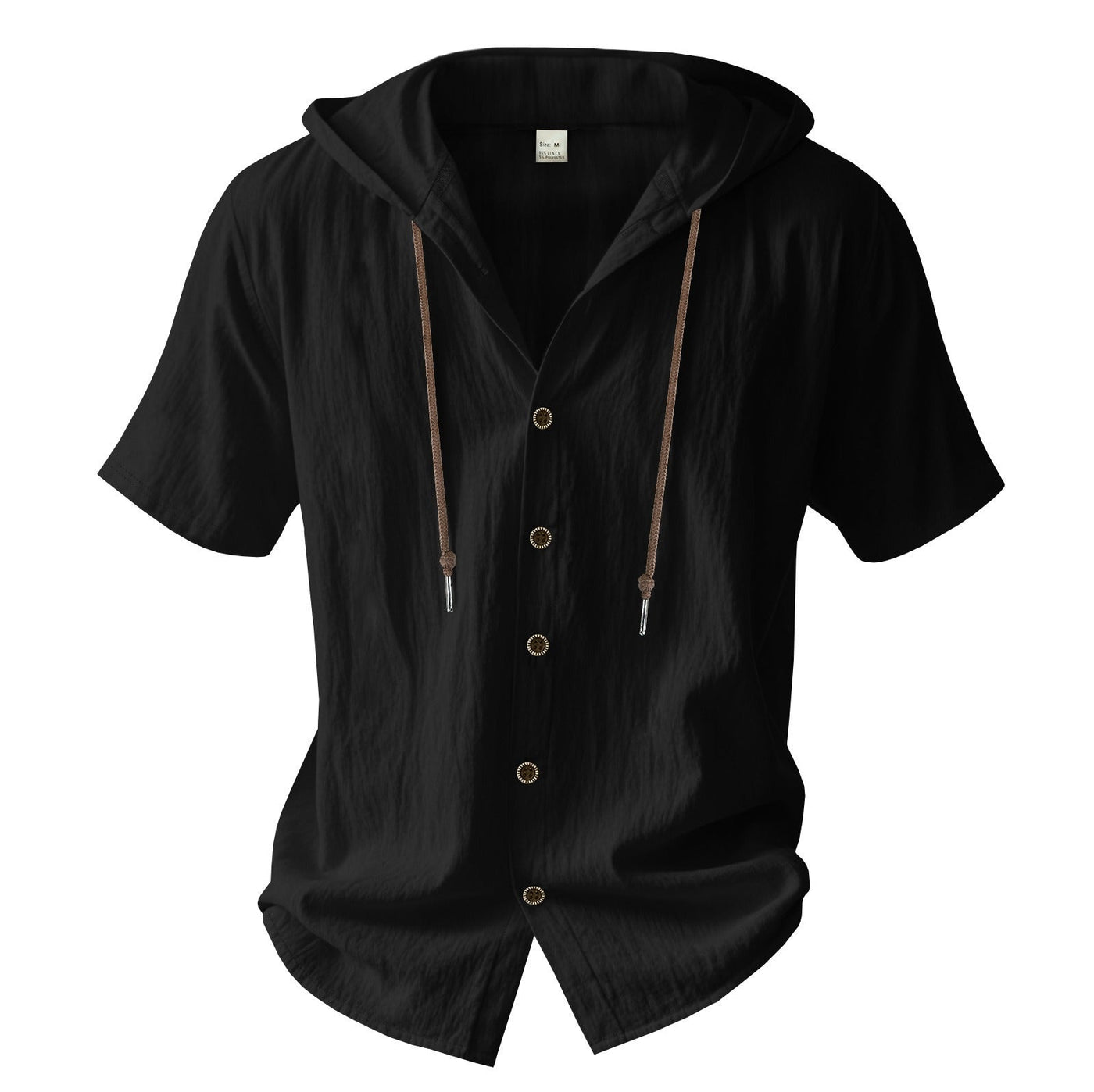 Camisa casual hombre con capucha algodón estilo relajado - Elías
